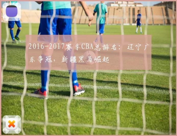 2016-2017赛季CBA总排名：辽宁广东争冠，新疆黑马崛起