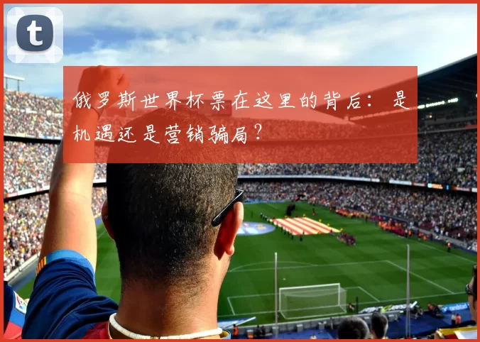 俄罗斯世界杯票在这里的背后:是机遇还是营销骗局?
